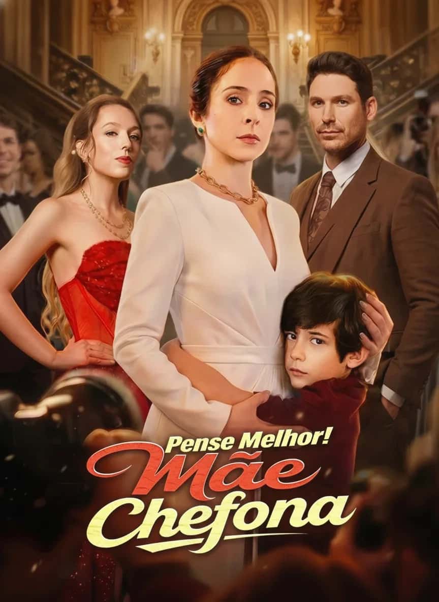 Capa do mini dorama Pense Melhor, Eu Sou a Mãe Chefona
