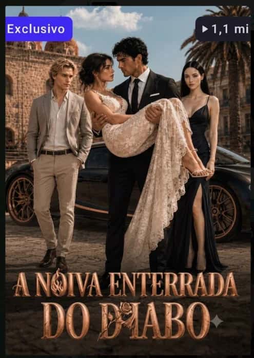 Capa do mini dorama A Noiva Enterrada do Diabo