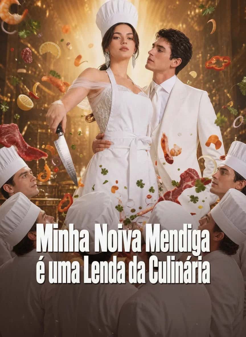 Capa do mini dorama Minha Noiva Mendiga é Uma Lenda da Culinária