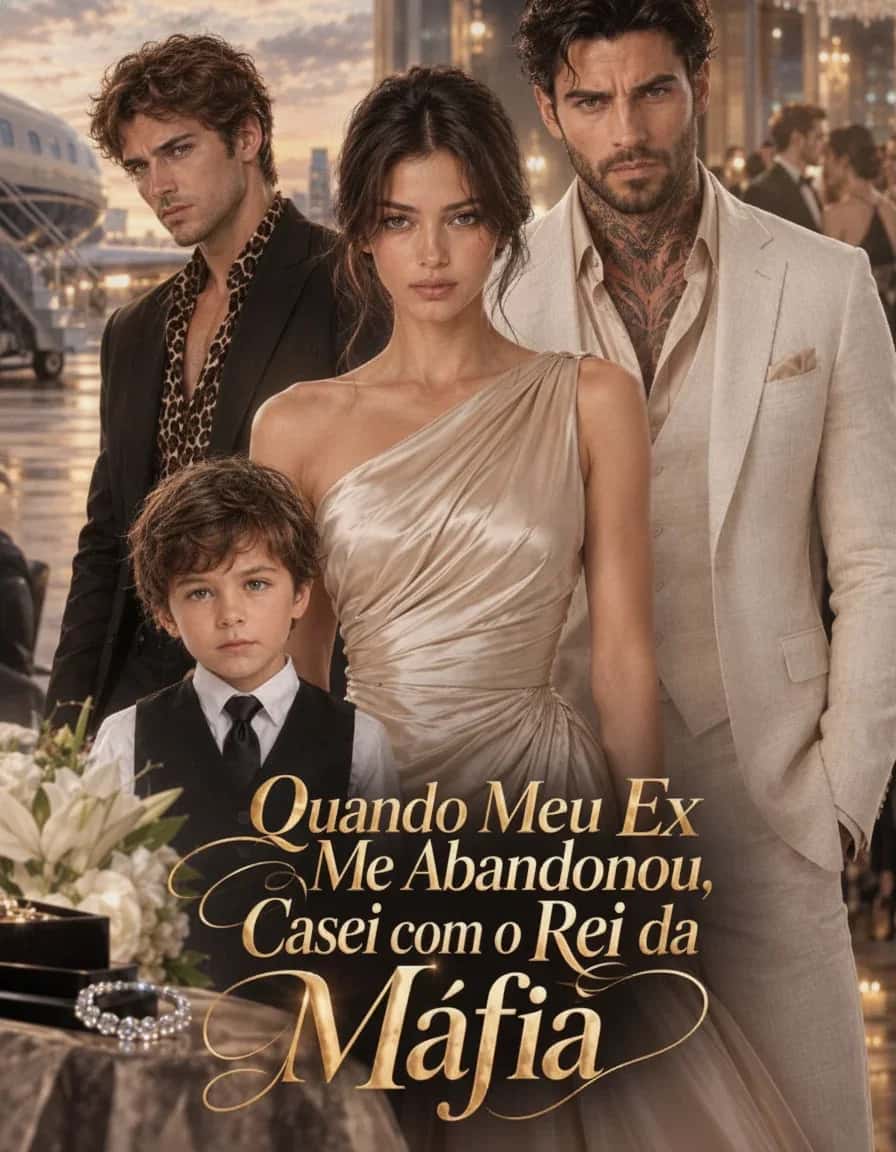 Capa do mini dorama Quando Meu ex me Abandonou Casei Com o Rei da Mafia