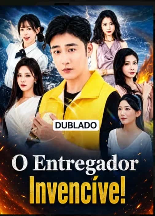 Capa do mini dorama O Entregador Invencível