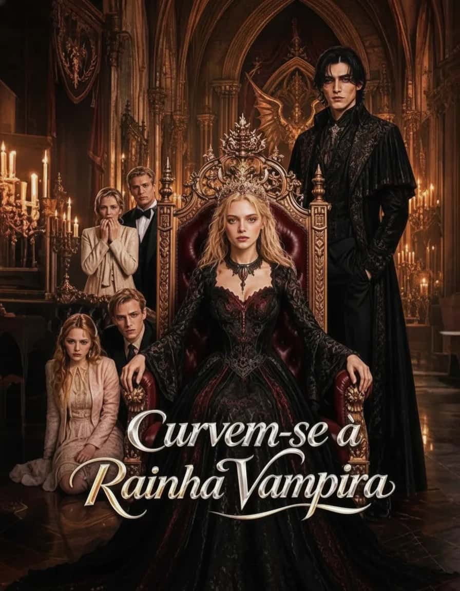 Capa do mini dorama Curvem-se a Rainha Vampira