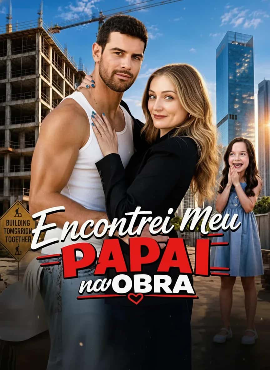 Capa do mini dorama Encontrei Meu Papai no Canteiro de Obras