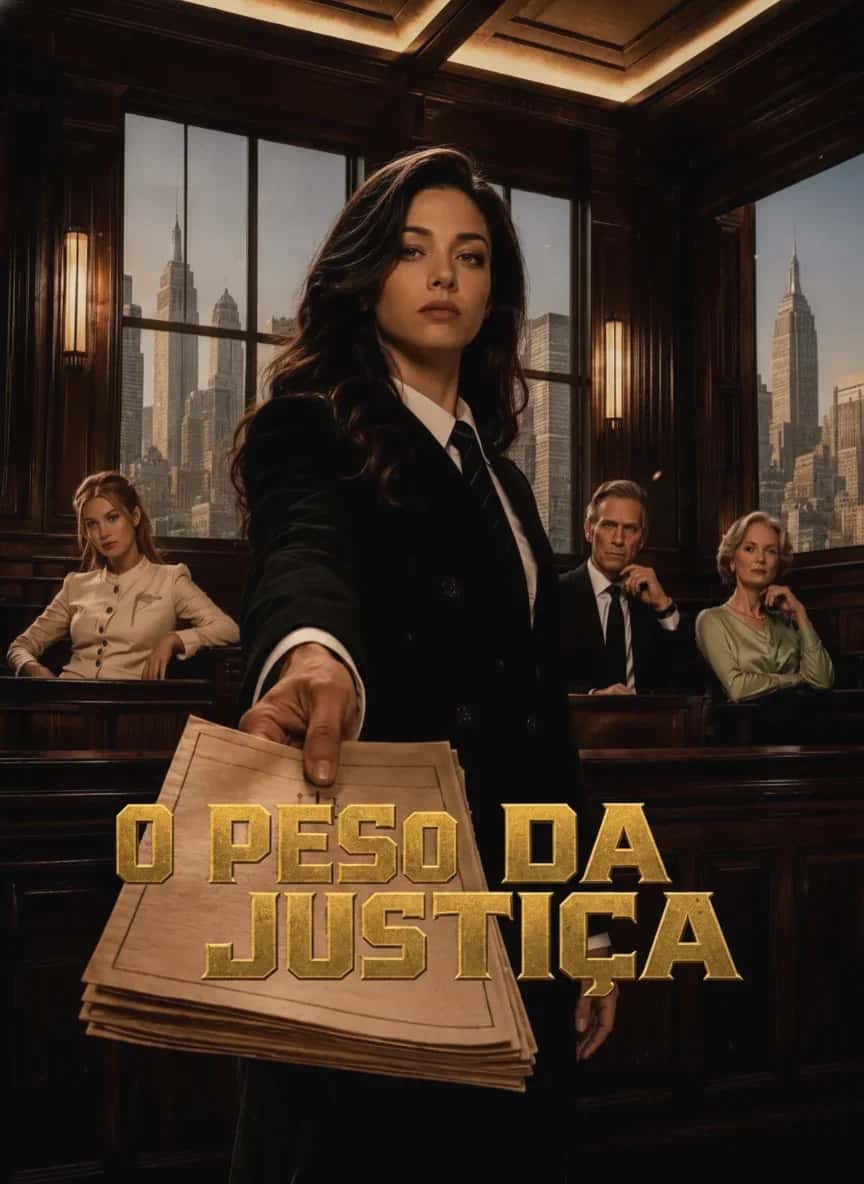 Capa do mini dorama O Peso da Justiça
