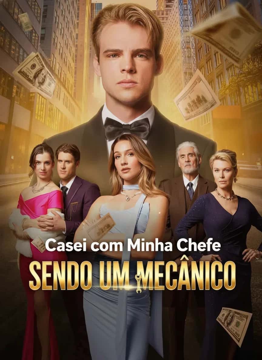 Capa do mini dorama Casei Com Minha Chefe Sendo um Mecânico