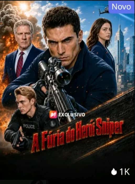 Capa do mini dorama A Fúria do Herói Sniper