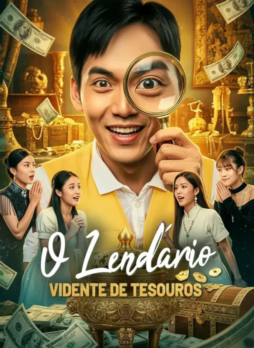 Capa do mini dorama O Lendário Vidente de Tesouros