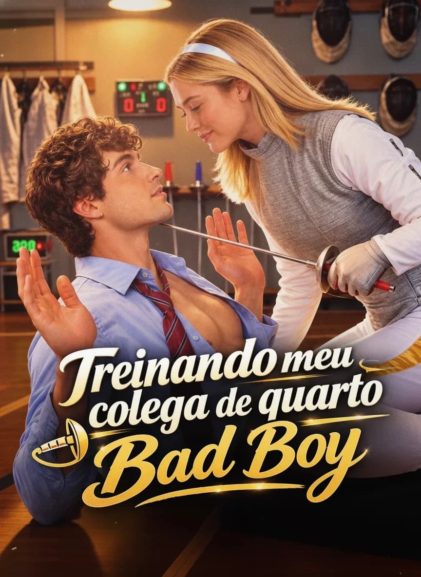 Treinando Meu Colega de Quarto Bad Boy